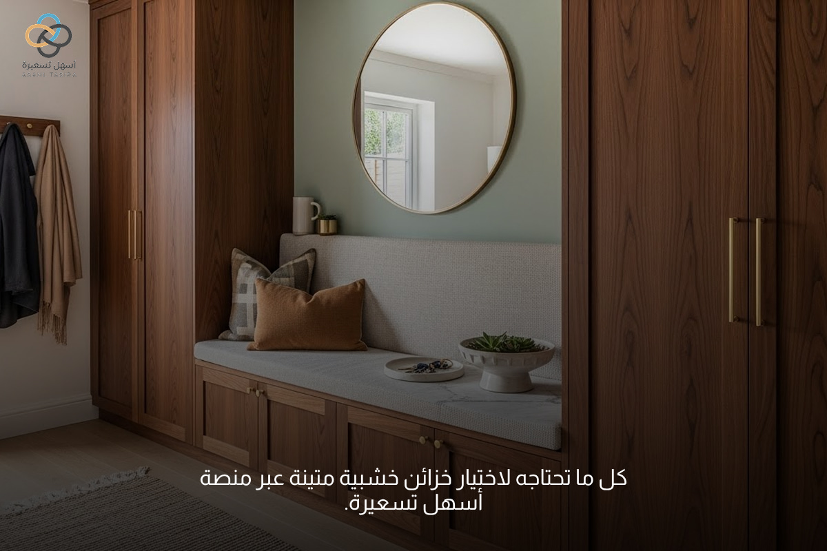 خزائن خشبية