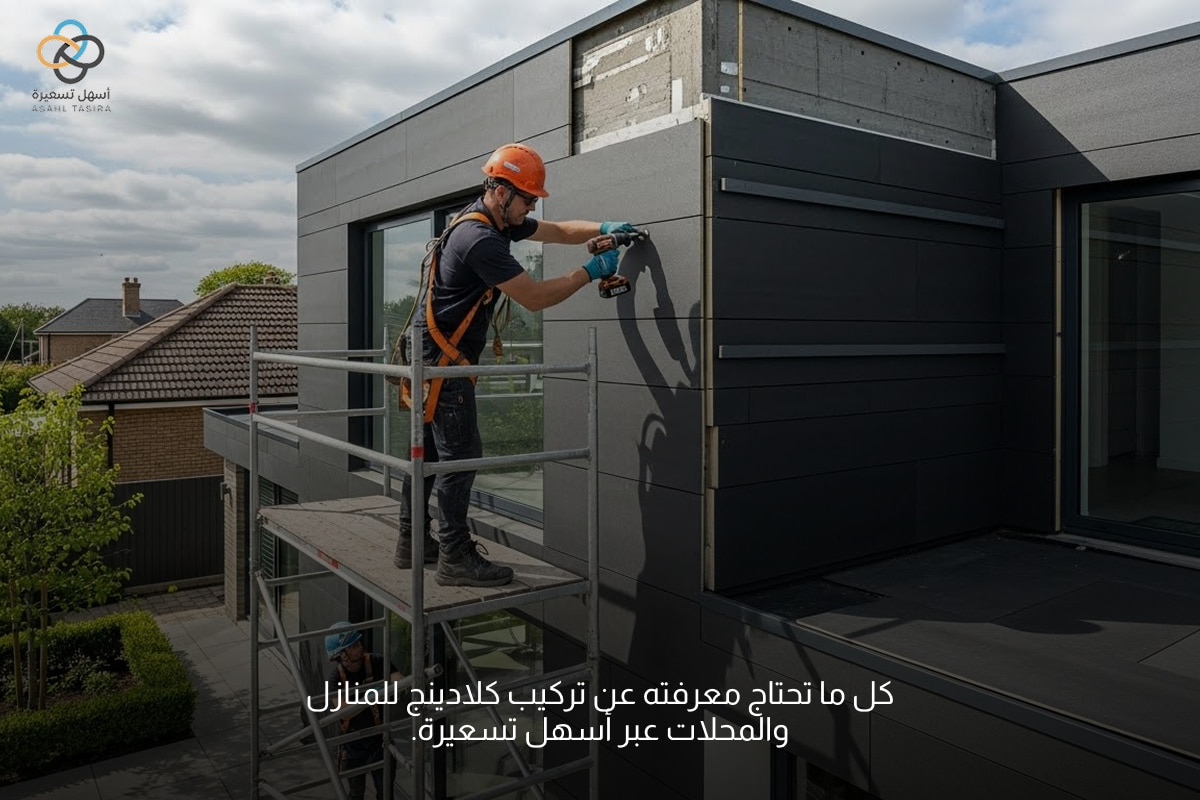 تركيب كلادينج