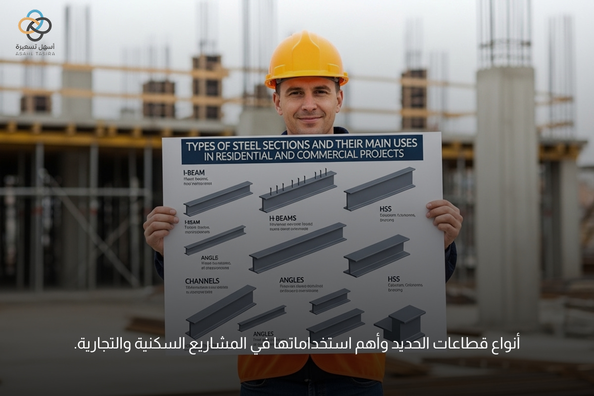 قطاعات الحديد